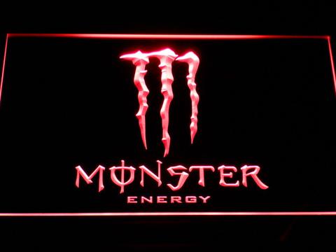 Monster Energy neon sign LED