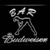 Budweiser Woman's Silhouette Bar