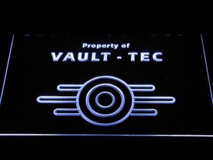 Fallout Property of Vault-Tec neon sign LED