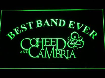 Coheed and Cambria Best Band Ever neon sign LED