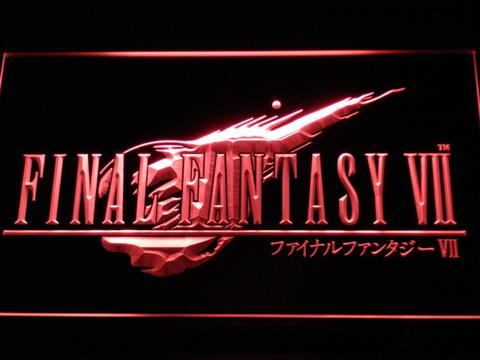 Final Fantasy VII neon sign LED