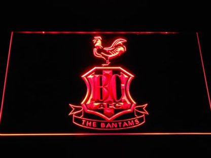 Bradford City AFC Crest neon sign LED
