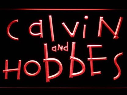 Calvin and Hobbes neon sign LED