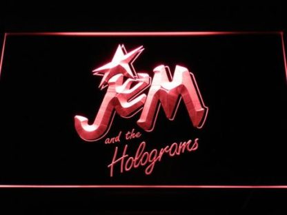 Jem and the Holograms neon sign LED