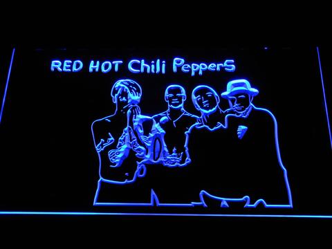 Red Hot Chili Peppers Silhouette neon sign LED