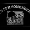 Blue Moon Old Logo It's 5pm Somewhere - Image 6
