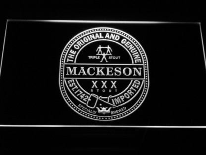 Mackeson Triple Stout neon sign LED