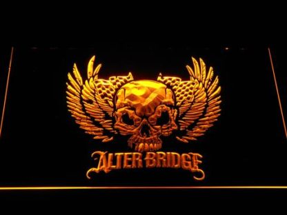 Alter Bridge Skull neon sign LED