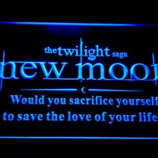 Twilight New Moon Sacrifice neon sign LED