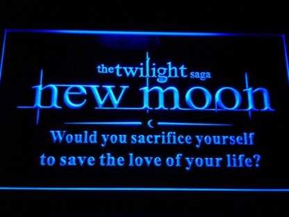 Twilight New Moon Sacrifice neon sign LED