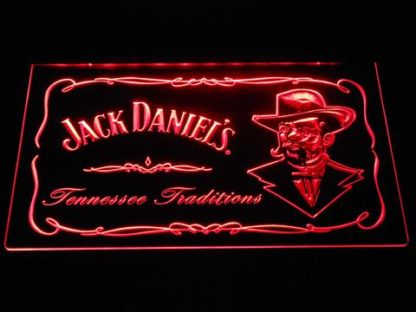 Jack Daniel's Face neon sign LED