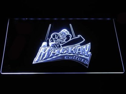 Mackay Cutters neon sign LED