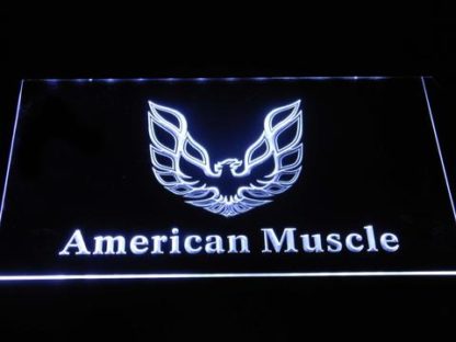 American Muscle Eagle Logo neon sign LED