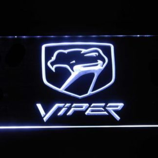 Dodge Viper Old Logo neon sign LED