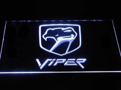 Dodge Viper Old Logo neon sign LED