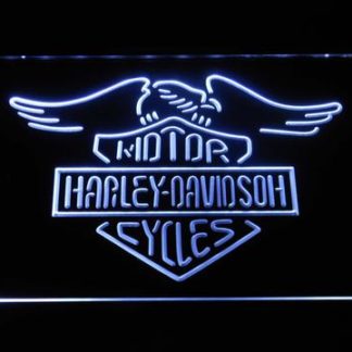 Harley Davidson Wings neon sign LED