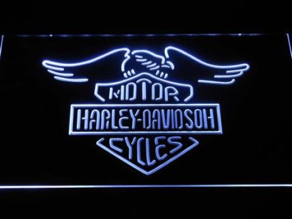 Harley Davidson Wings neon sign LED