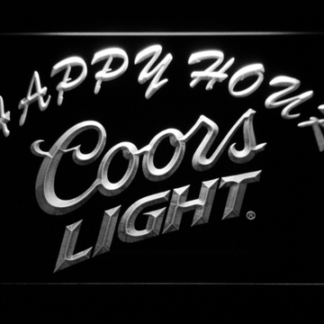 Coors Light Happy Hour neon sign LED