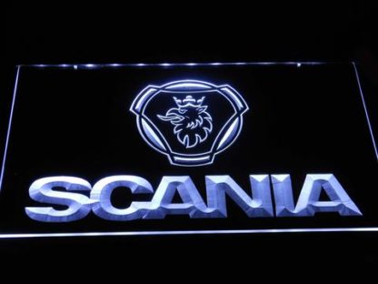 Scania Wordmark neon sign LED