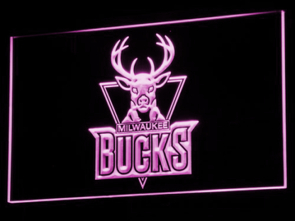 Milwaukee Bucks neon sign LED
