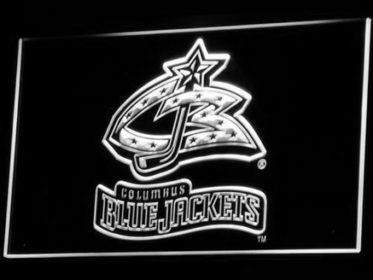 Columbus Blue Jackets 2000-2007 Logo - Legacy Edition neon sign LED