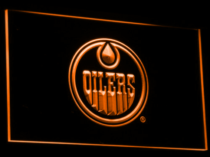 Edmonton Oilers neon sign LED