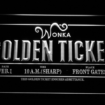 Willy Wonka And The Chocolate Factory Golden Ticket - Image 5