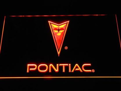 Pontiac neon sign LED