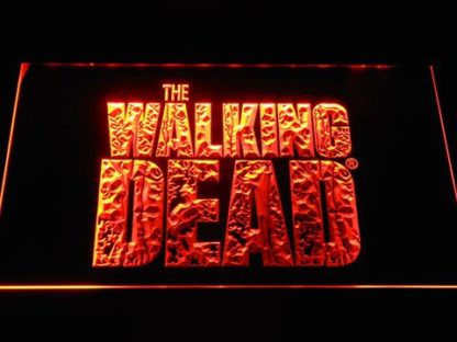 The Walking Dead neon sign LED