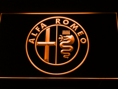 Alfa Romeo neon sign LED