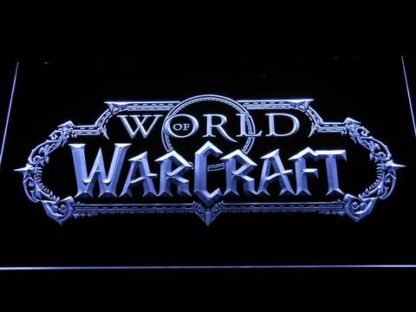 World of Warcraft neon sign LED