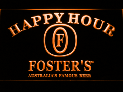 Foster's Happy Hour neon sign LED