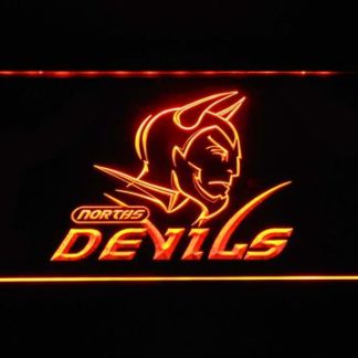 Norths Devils neon sign LED