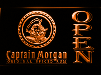 Captain Morgan Original Spiced Rum Open neon sign LED