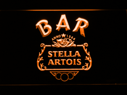 Stella Artois Crest Bar neon sign LED