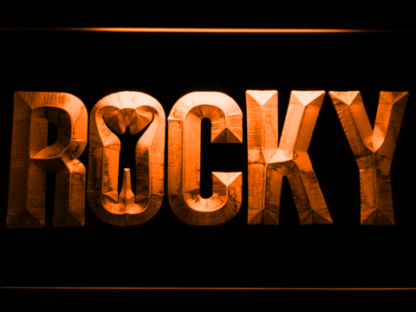 Rocky neon sign LED