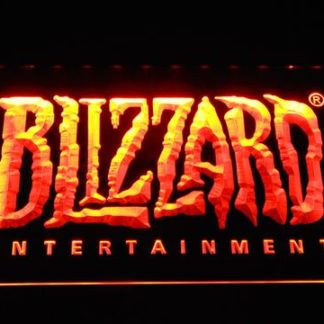 Blizzard Entertainment neon sign LED