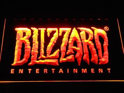 Blizzard Entertainment neon sign LED