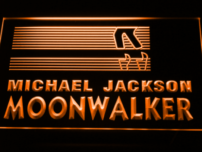 Michael Jackson Moonwalker Bars neon sign LED