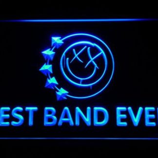 Blink 182 Smiley Best Band Ever neon sign LED