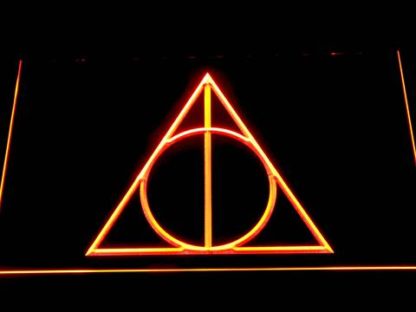 Harry Potter Deathly Hallows Logo neon sign LED