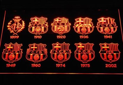 FC Barcelona neon sign LED