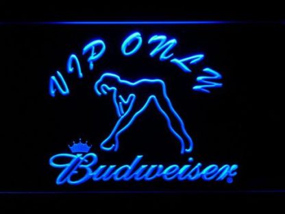 Budweiser Woman's Silhouette VIP Only neon sign LED