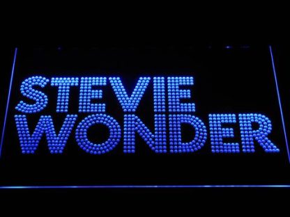Stevie Wonder neon sign LED