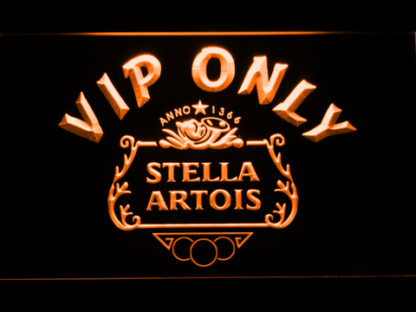Stella Artois Crest VIP Only neon sign LED