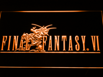 Final Fantasy VI neon sign LED