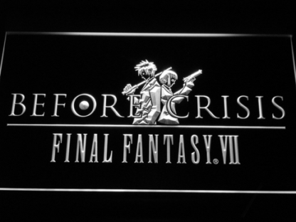 Final Fantasy VII Before Crisis neon sign LED