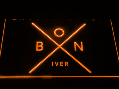 Bon Iver neon sign LED