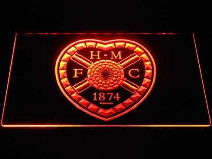 Heart of Midlothian F.C. neon sign LED