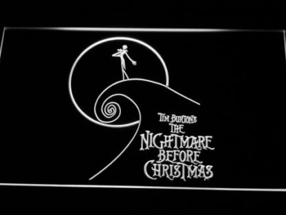 Nightmare Before Christmas Cliff neon sign LED